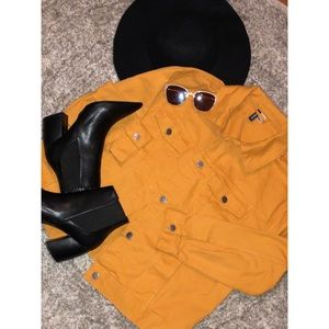 Mustard Yellow Jean Jacket